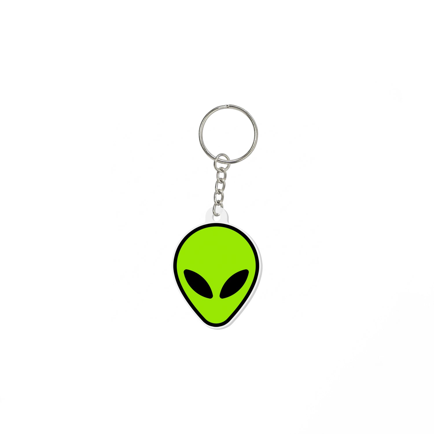 Alien Head Keychain