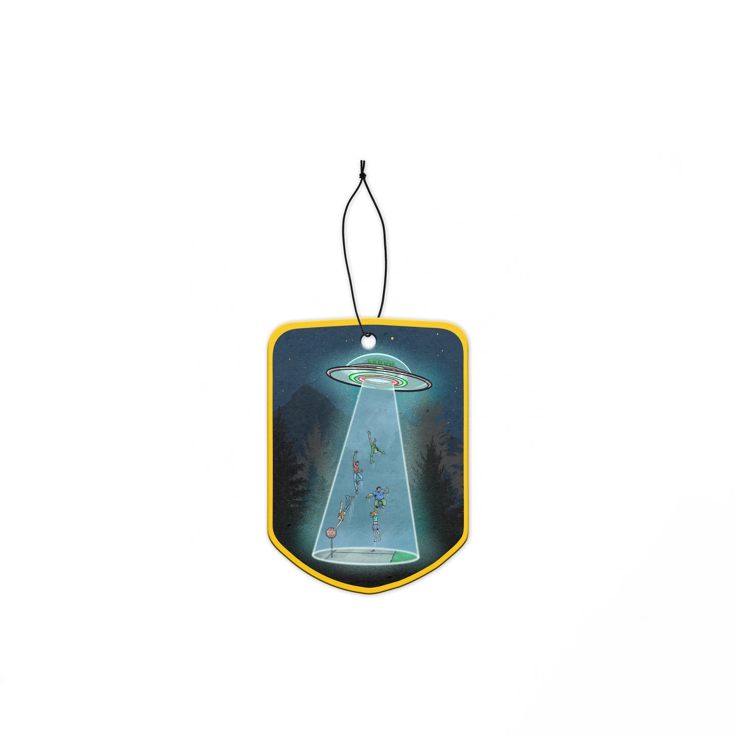 Beam Me Up Car Air Freshener (Pine)